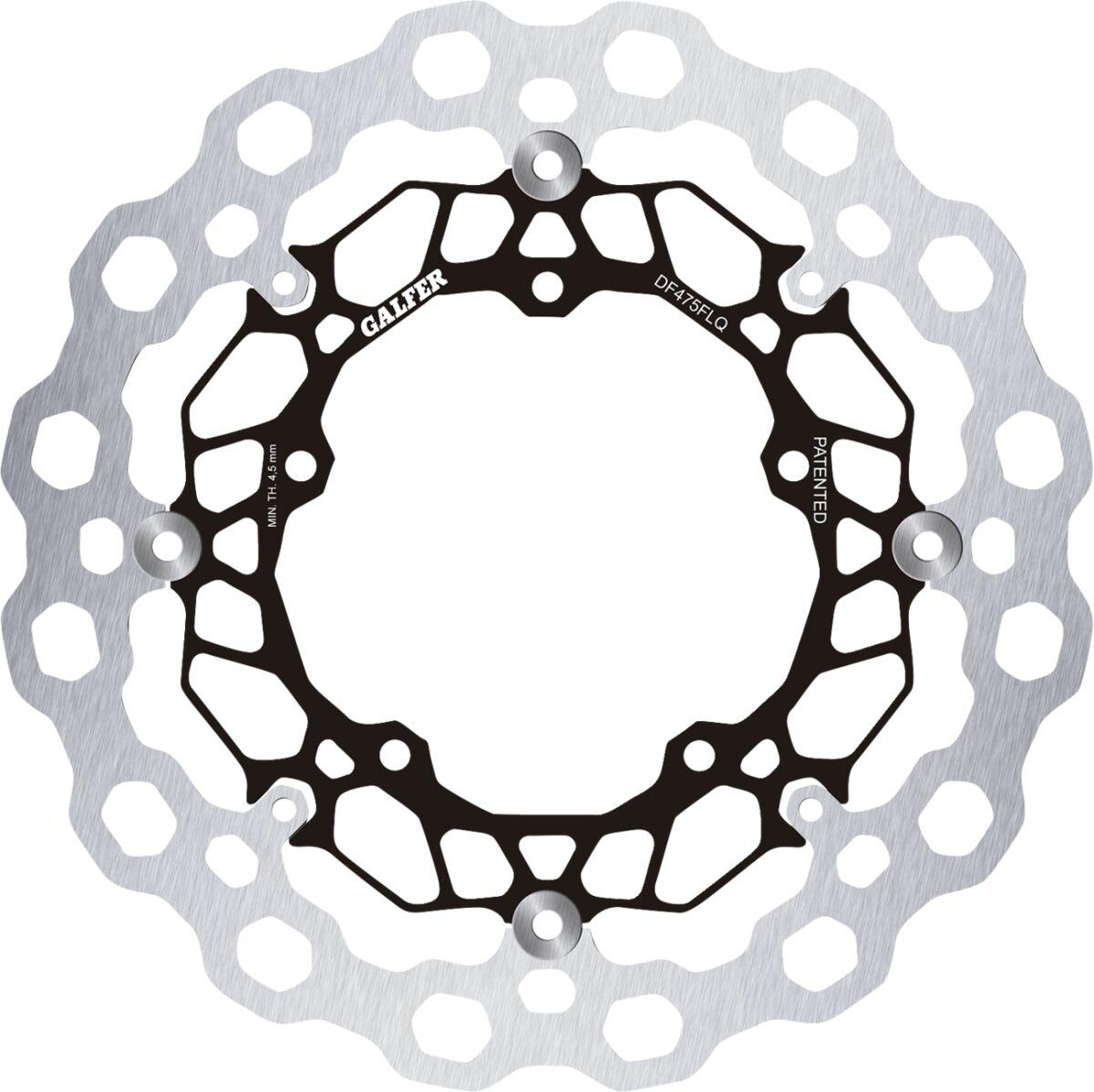 DF475FLQ - DF475FLQ - Galfer Cubiq Front Brake Disc - Yamaha YZF-R6 600 2017-2024