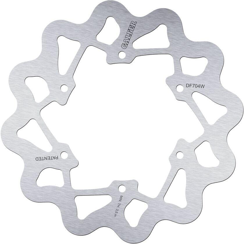 DF704W - Galfer Wave Brake Disc For Vespa GTV 125 2007-2009 - Fits Front Or Rear