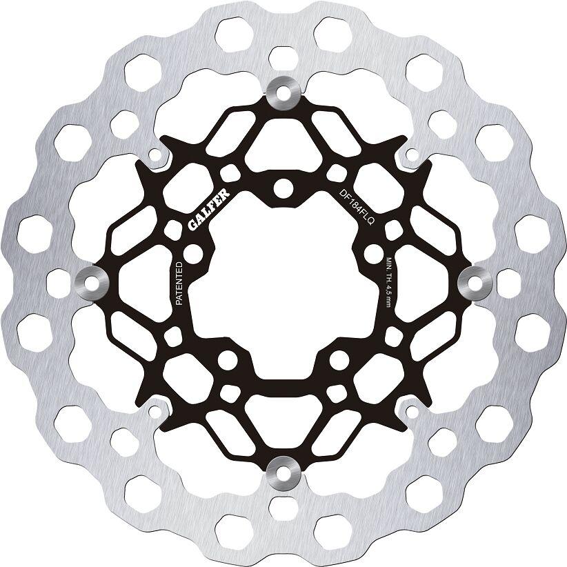 DF184FLQ - DF184FLQ - Galfer Cubiq Floating Front Brake Disc - Kawasaki KLE 650 2007-2024