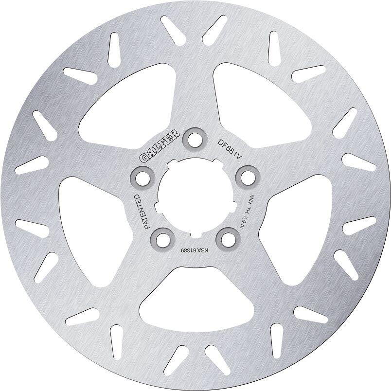 DF681V - DF681V - Galfer Fixed Round Rear Brake Disc - Harley Davidson FXSTSI 1450 EFI 2004-2006