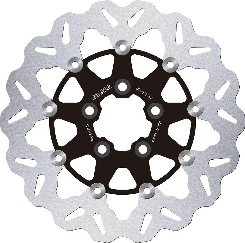 DF681FLW - DF681FLW - Galfer Wave Rear Brake Disc - Harley Davidson XLH 883 2000-2003