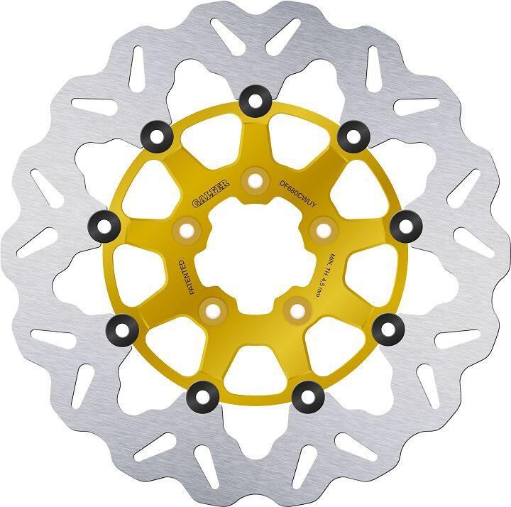 DF680CWUY - Galfer Wave Brake Disc For Harley Davidson FLDE 1750 2018-2020 Gold - Front