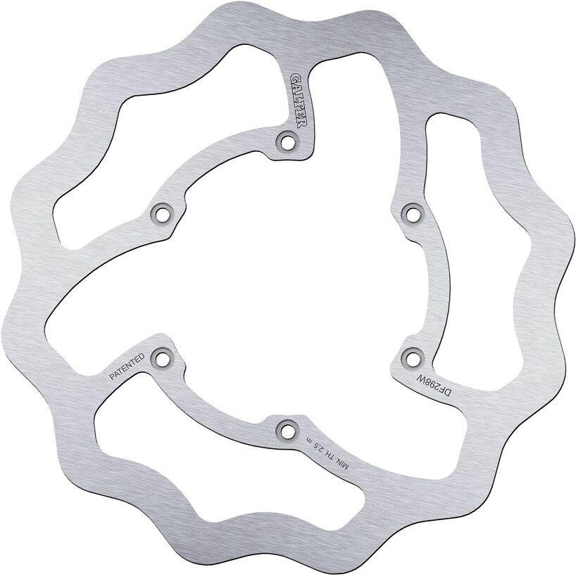 Galfer Polished/Silver Df298w - Df298w - Wave Front Brake Disc - Yamaha Yzf450 2016-2024