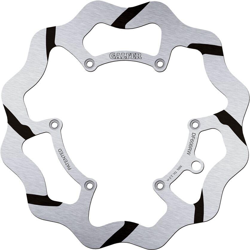 DF606RW - DF606RW - Galfer Fixed Wave Grooved Front Brake Disc - KTM SX125 1993-2023