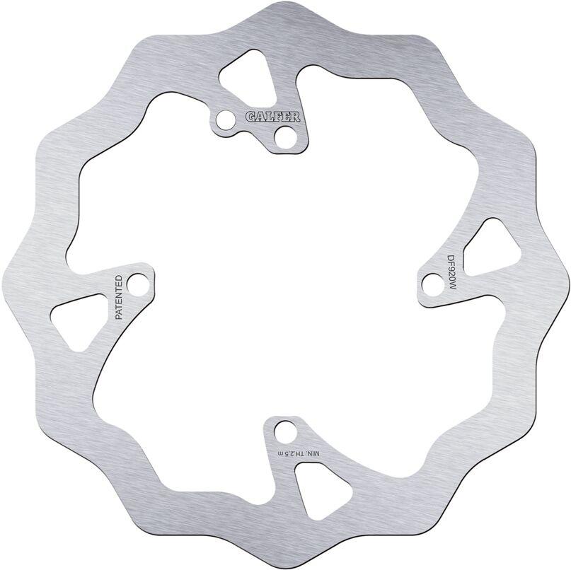 Galfer Polished/Silver Df920w - Df920w - Wave Front Brake Disc - Sherco Se-R 300 2014-2022