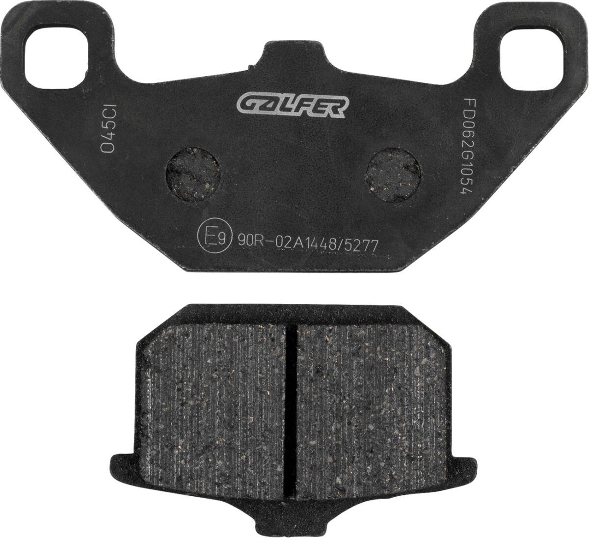 FD062G1054 - Galfer Semi Metallic Brake Pads For Kawasaki EL 250 1988-1989 - Front