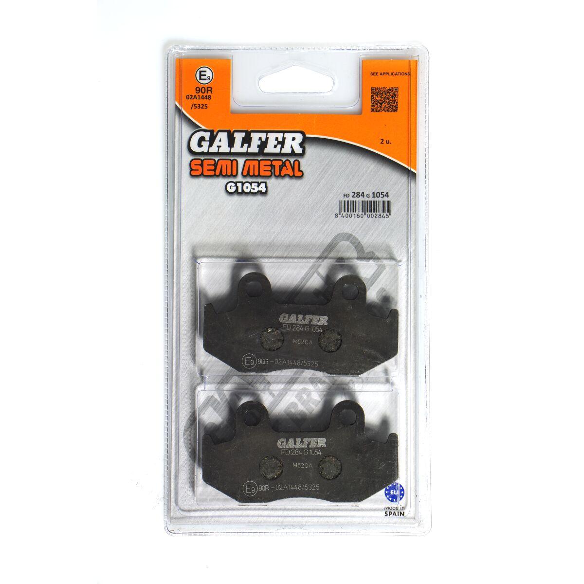 FD284G1054 - Galfer Semi Metallic Brake Pads For Honda SH 150 2001-2004 - Front