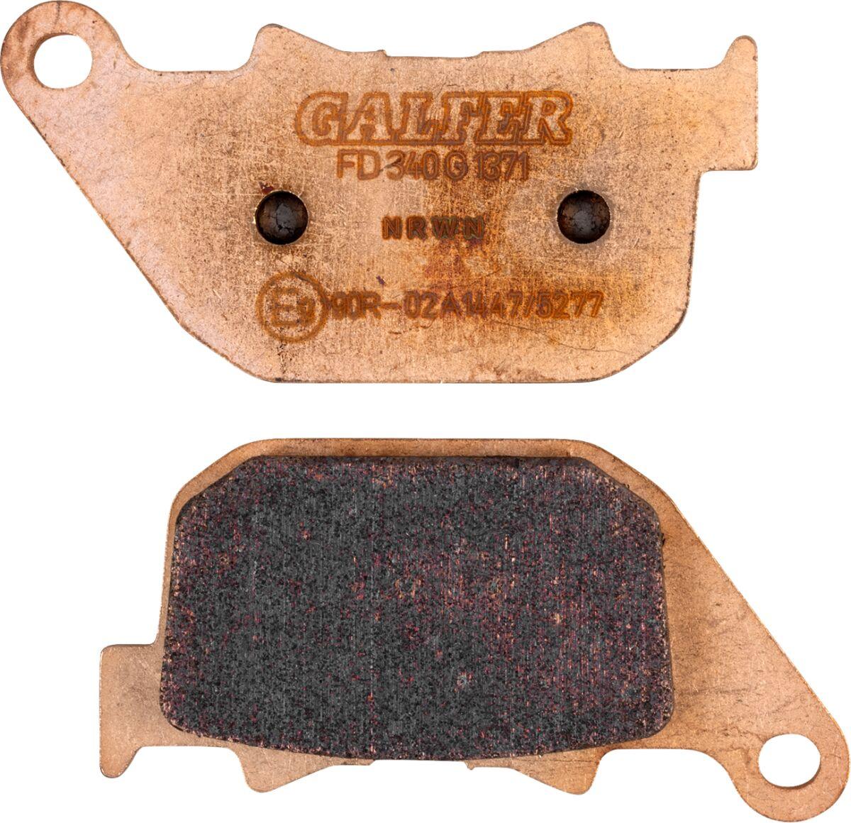 FD340G1371 - Galfer HH Sintered Brake Pads For Harley Davidson XL1200C 2004-2013 - Rear