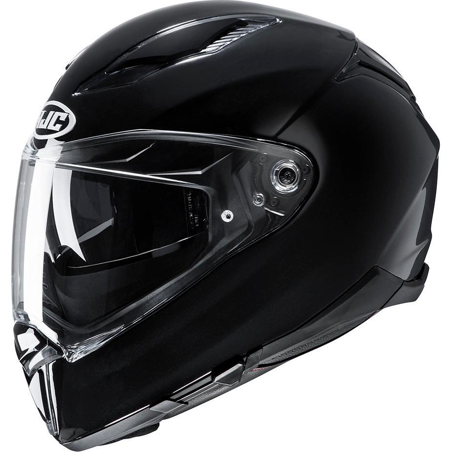 F70B2XL - HJC F70 Plain Motorcycle Helmet XXL Black