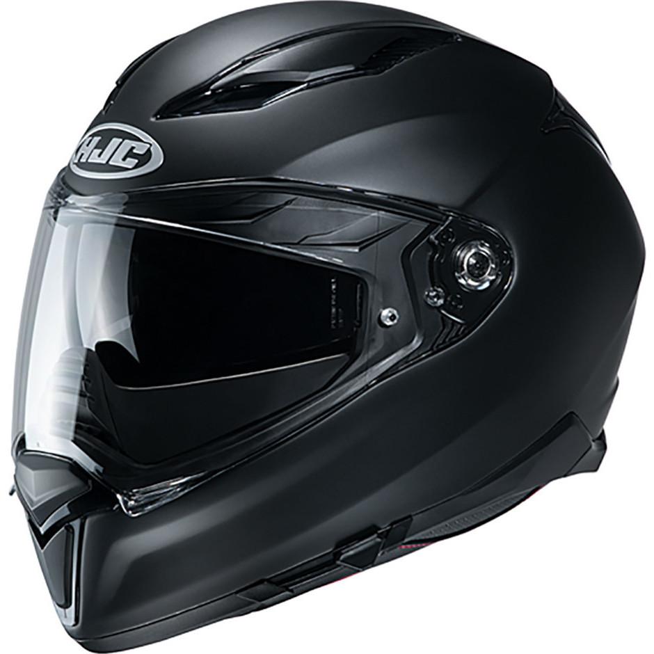 F70MBL - HJC F70 Plain Motorcycle Helmet L Matt Black