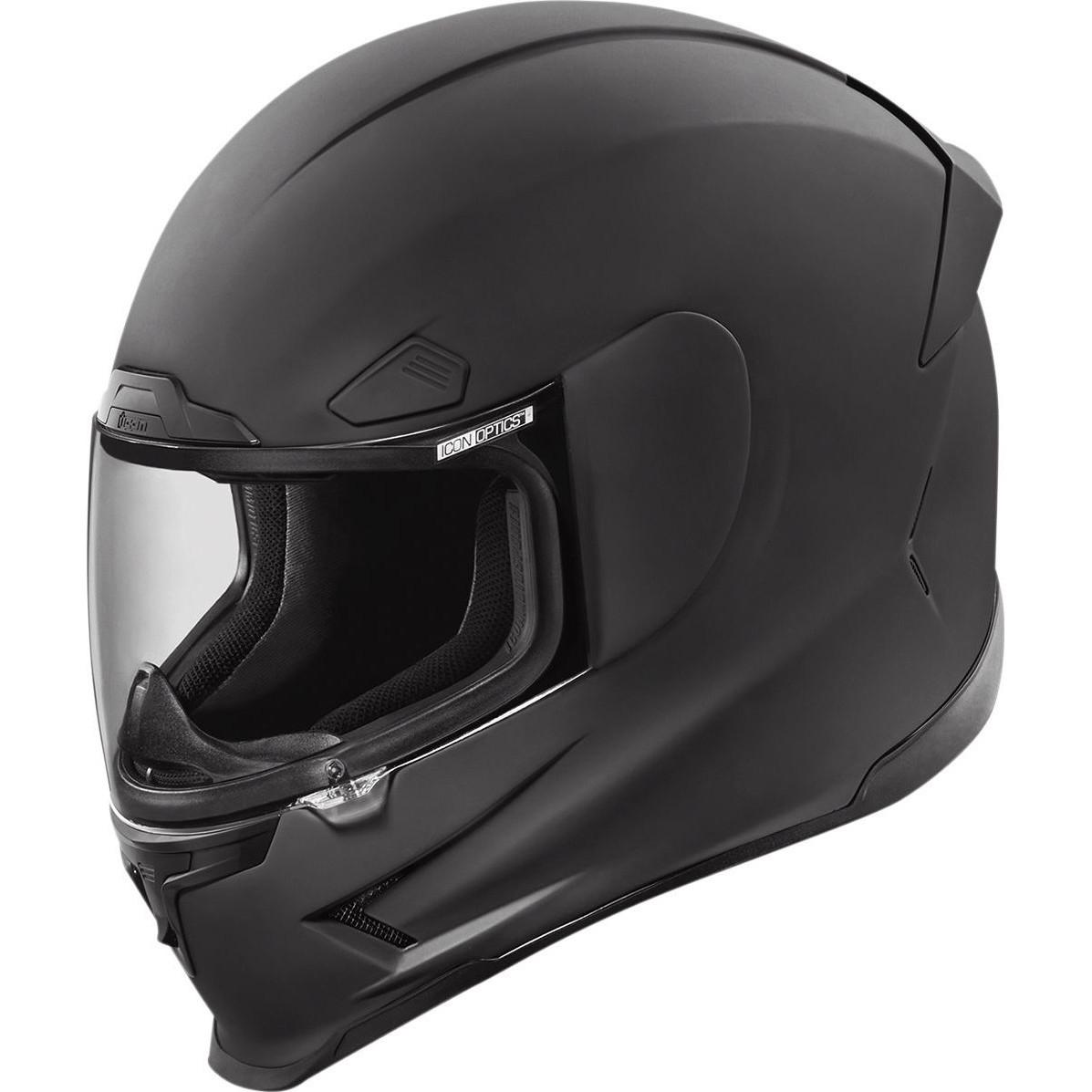 0101-8043 - Icon Airframe Pro Motorcycle Helmet 3XL Matt Black (Rubatone)