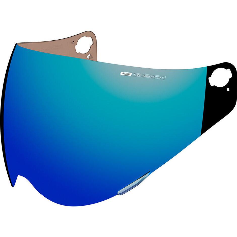 0130-0890 - Icon Precision Optics Variant Pro Helmet Visor Iridium Blue (RST Blue)