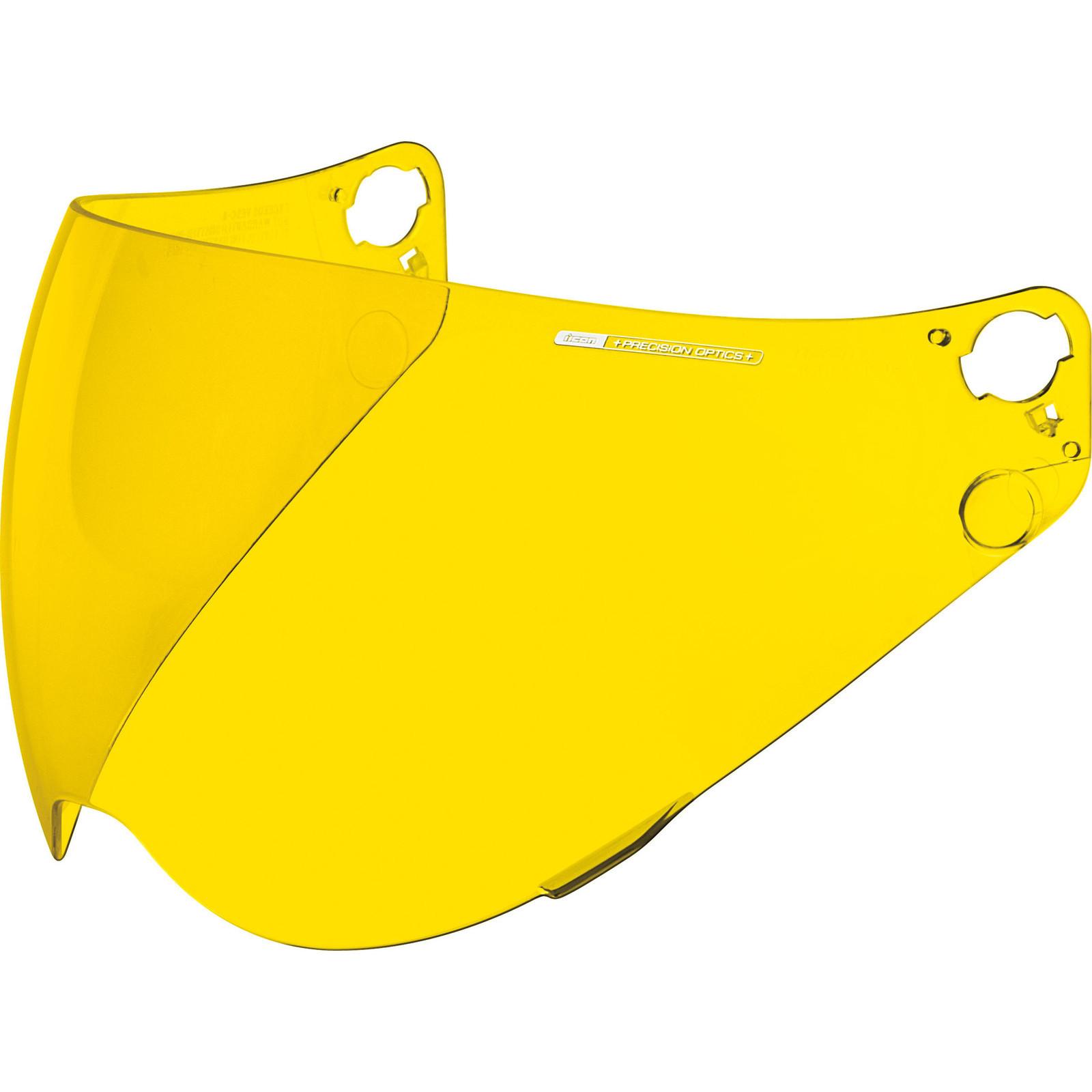 0130-0884 - Icon Precision Optics Variant Pro Helmet Visor Yellow
