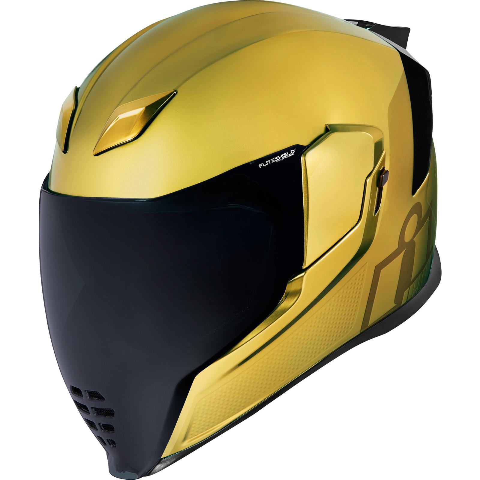 0101-13887 - Icon Airflite MIPS Jewel Motorcycle Helmet XXL Gold