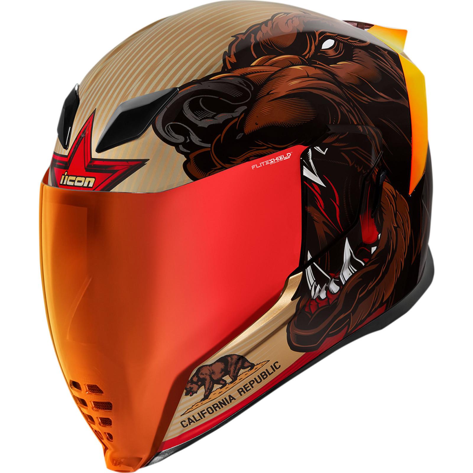0101-13937 - Icon Airflite Ursa Major Motorcycle Helmet 3XL Gold