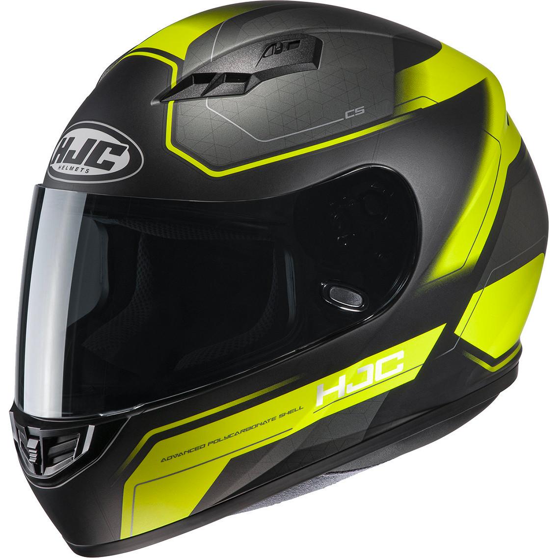 C5IYXL - HJC CS-15 Inno Motorcycle Helmet XL Yellow (MC3HSF)