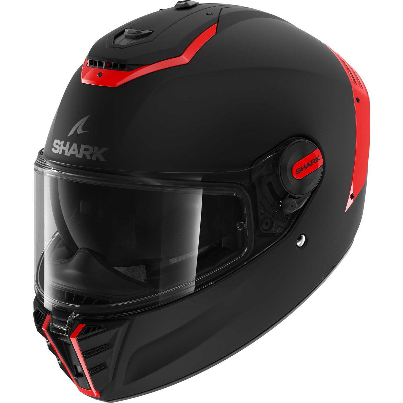 HE8105EKOKL - Shark Spartan RS Blank SP Mat Motorcycle Helmet L Matt Black Orange (KOK)