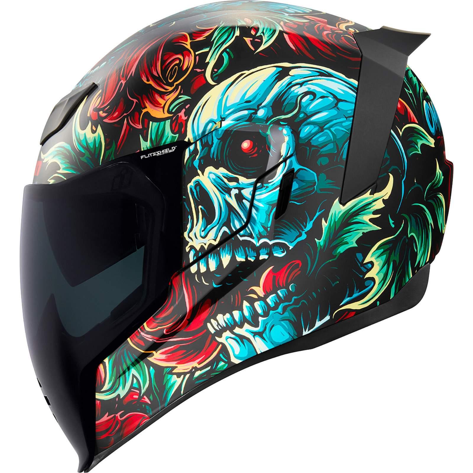 0101-14999 - Icon Airflite MIPS Omnicrux Motorcycle Helmet 3XL Matt Black