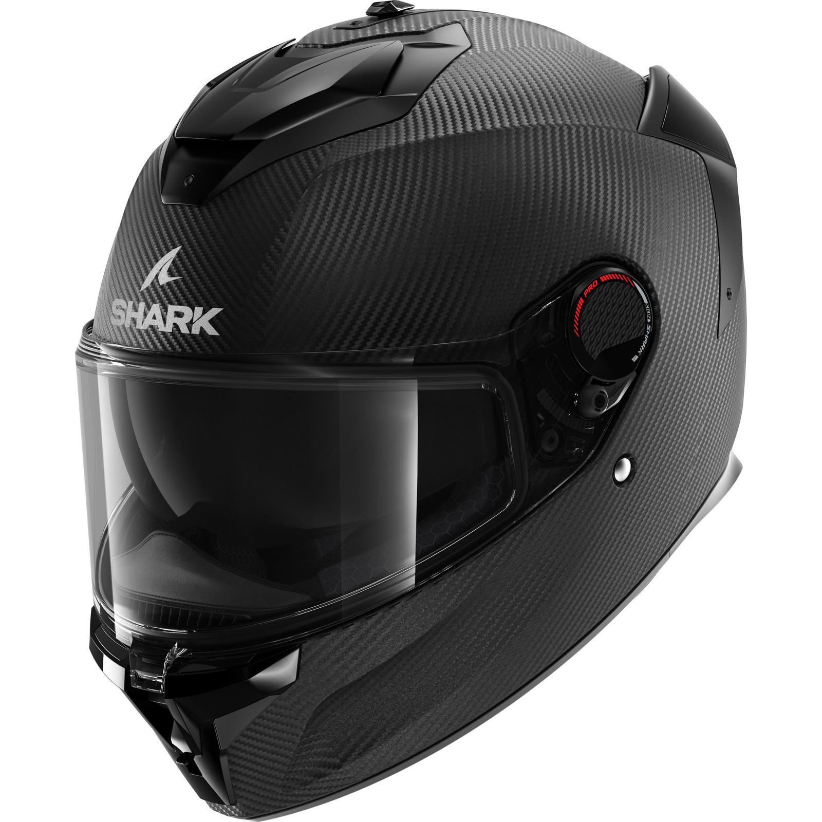 HE1351EDMAS - Shark Spartan GT Pro Carbon Motorcycle Helmet S Matt Carbon (DMA)