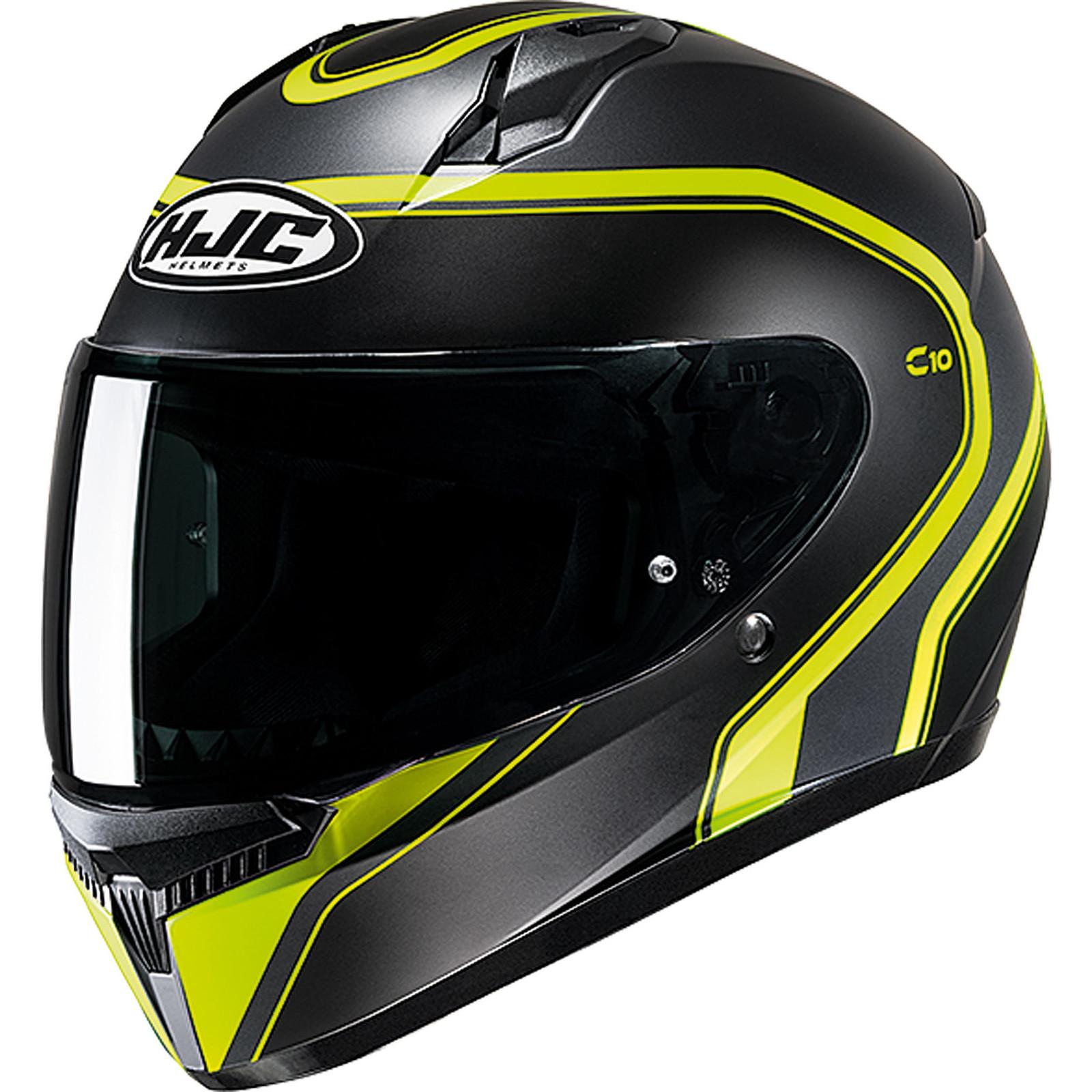 C10EYXXXS - HJC C10 Elie Motorcycle Helmet 3XS Yellow (MC3HSF)