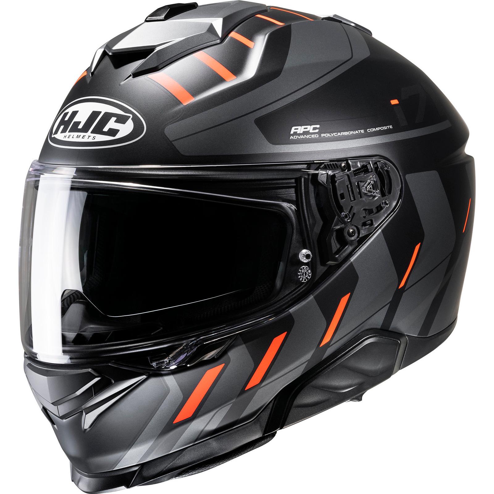 I71SO2XL - HJC i71 Simo Motorcycle Helmet XXL Orange (MC6HSF)