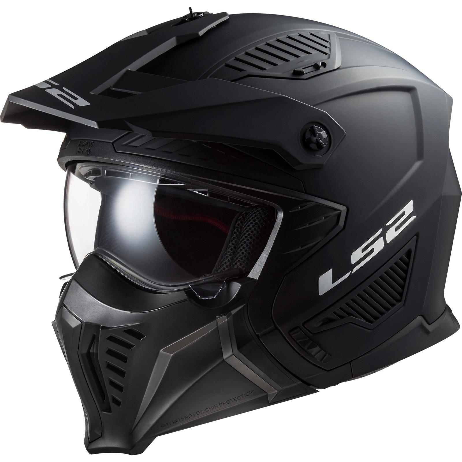 366061011L - LS2 OF606 Drifter Solid Open Face Motorcycle Helmet L Matt Black