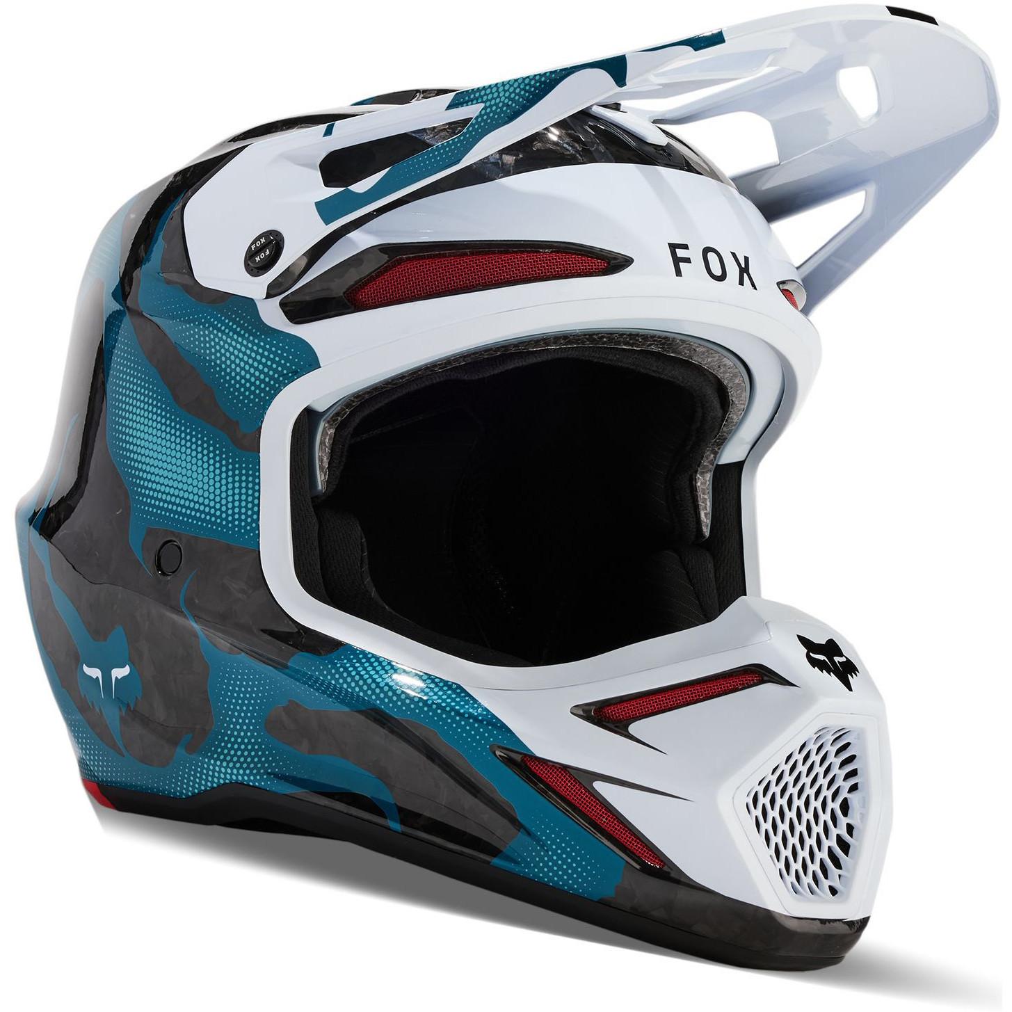 31363-922-L - Fox Racing 2024 V3 RS Withered Motocross Helmet L Multicoloured