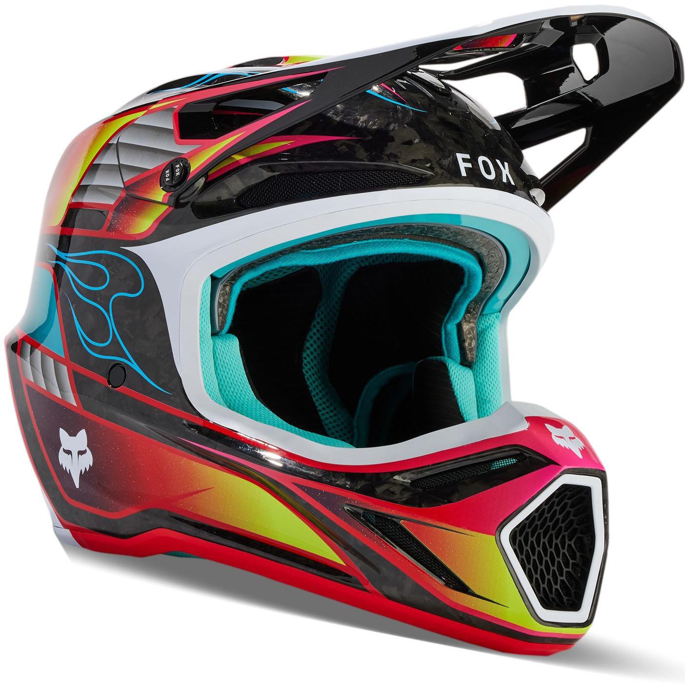 31364-922-XL - Fox Racing 2024 V3 RS Viewpoint Motocross Helmet XL Multicoloured