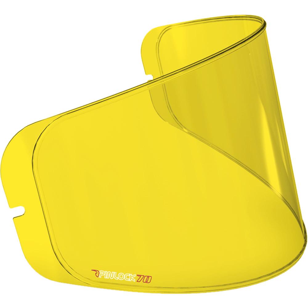 Pinlock 70 Insert For MT Flux and Raptor Helmet - Yellow (DKS129)