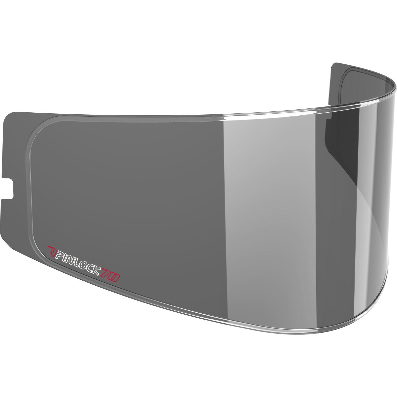 Pinlock 70 Max Vision Insert For MT Atom SV Flip Front Helmet - Dark Smoke (DKS193)