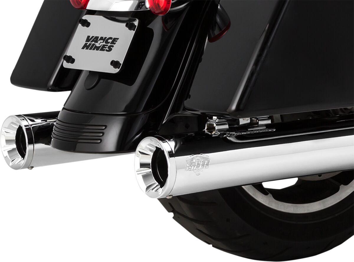 16714 - Vance & Hines Eliminator 400 Silencers For Harley Davidson FLH 1868 ABS 2021