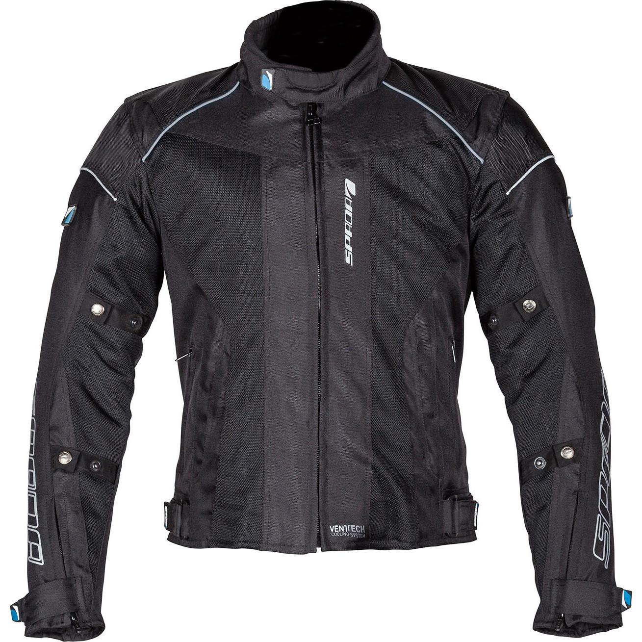 Spada Air Pro Seasons Motorcycle Jacket XL Black