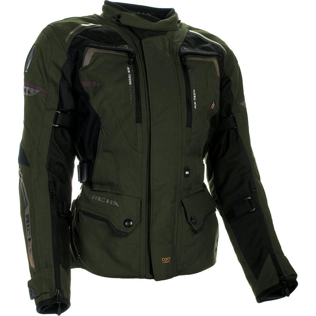 2INFII1500-5XL - Richa Infinity 2 Motorcycle Jacket 5XL Green