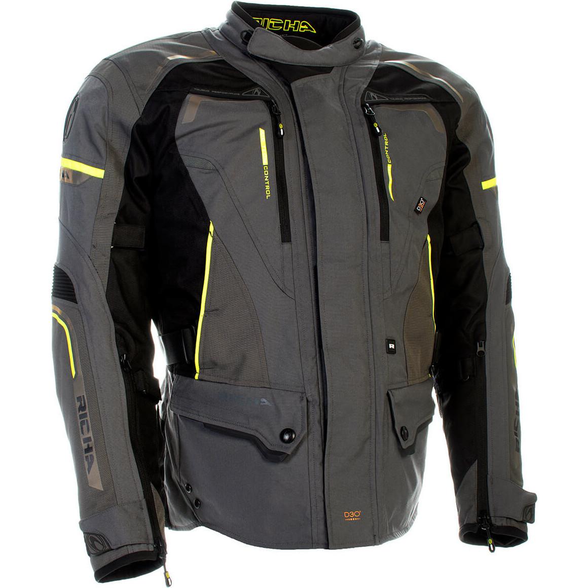2INFII1100-XL - Richa Infinity 2 Motorcycle Jacket XL Titanium