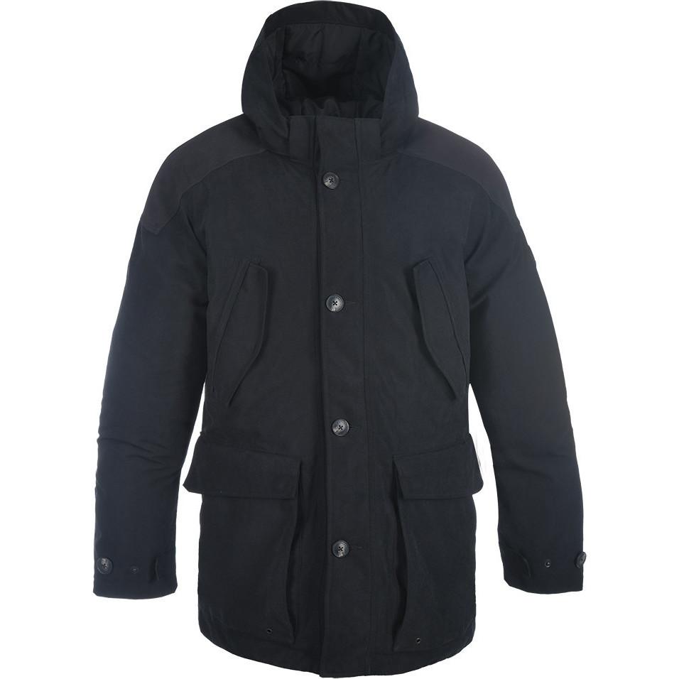 TM184101S - Oxford Parka Motorcycle Jacket S Black