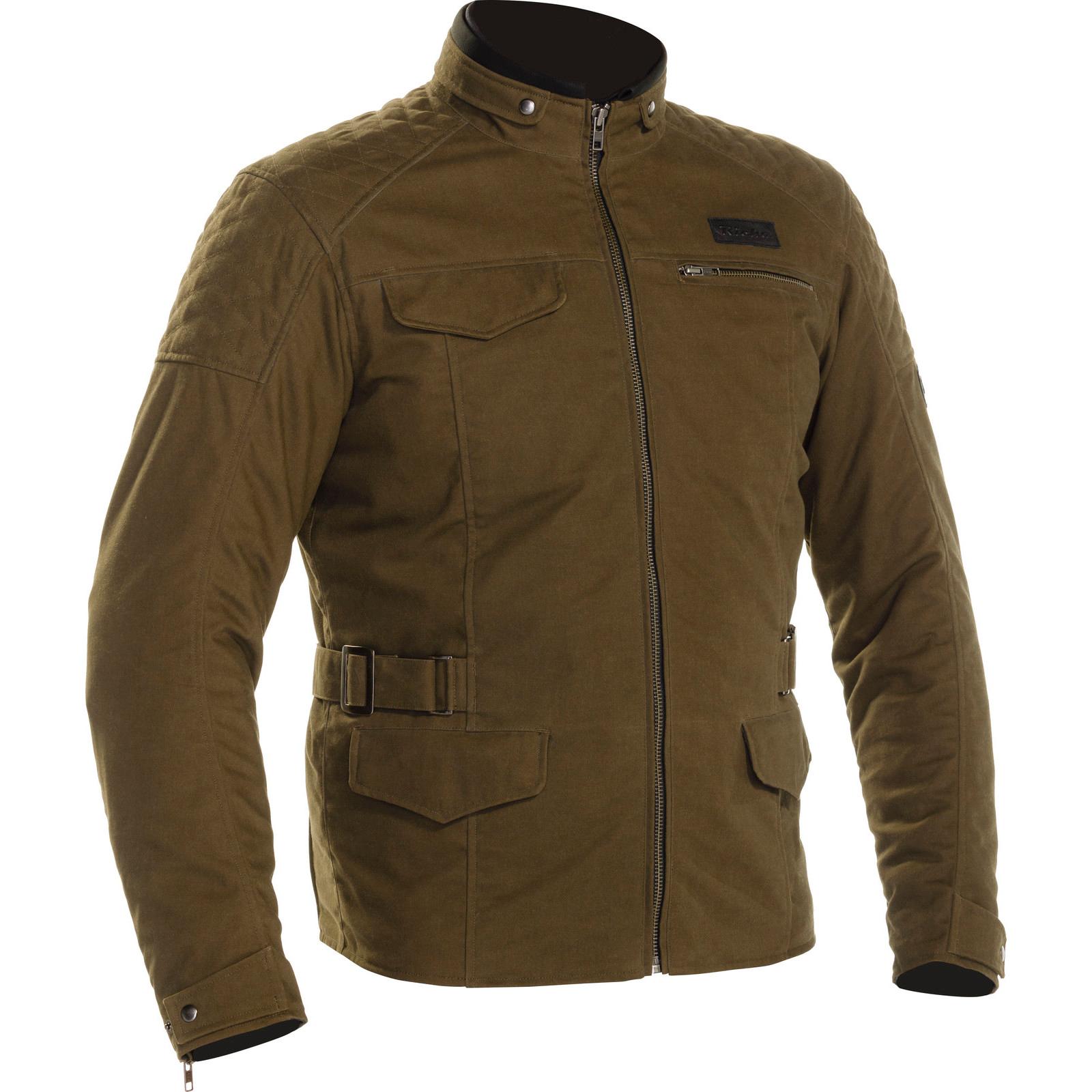 Richa Galvestone Long Motorcycle Jacket L Green