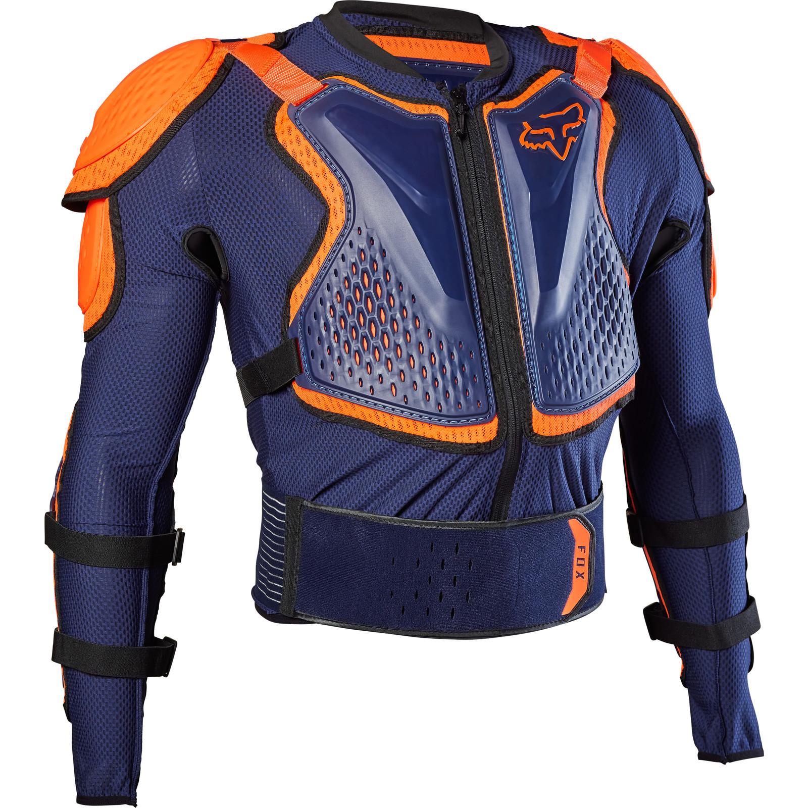 24018-007-M - Fox Racing Titan Sport Armoured Jacket M Navy