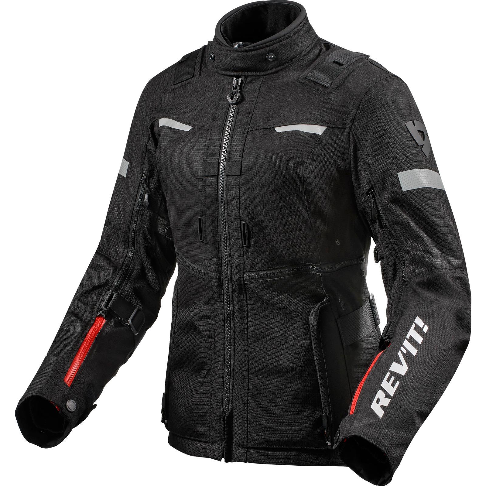 FJT296 - 0010-L40 - Rev It Sand 4 H2O Ladies Motorcycle Jacket 40 Black (UK 12)
