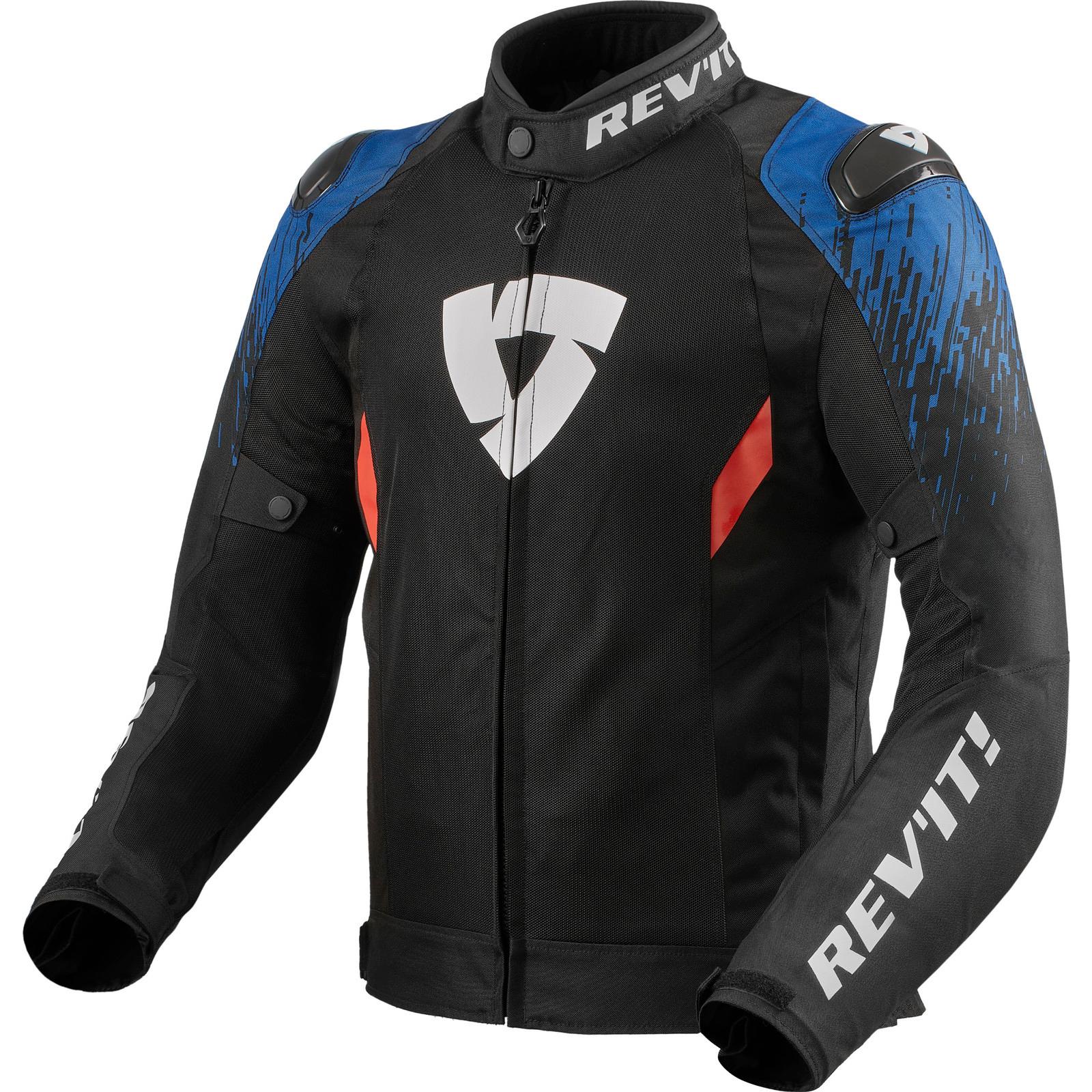 FJT295 - 1300-S - Rev It Quantum 2 Air Motorcycle Jacket S Black Blue