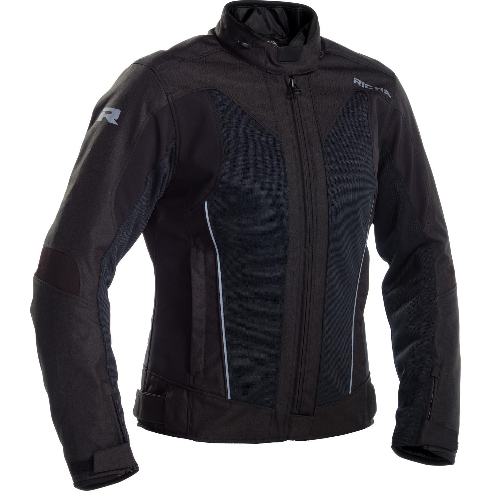 2AIRXD100-D6XL -Richa Airstream-X Ladies Motorcycle Jacket 6XL Black