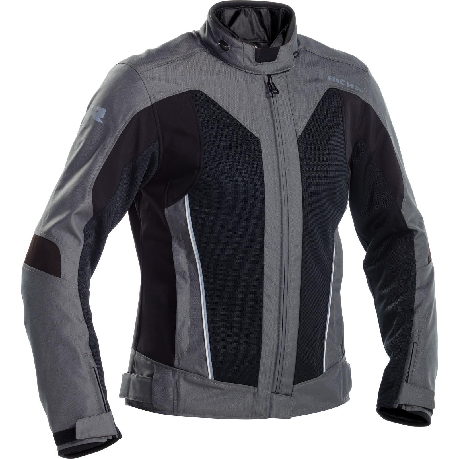 2AIRXD1100-D3XL - Richa Airstream-X Ladies Motorcycle Jacket 3XL Titanium