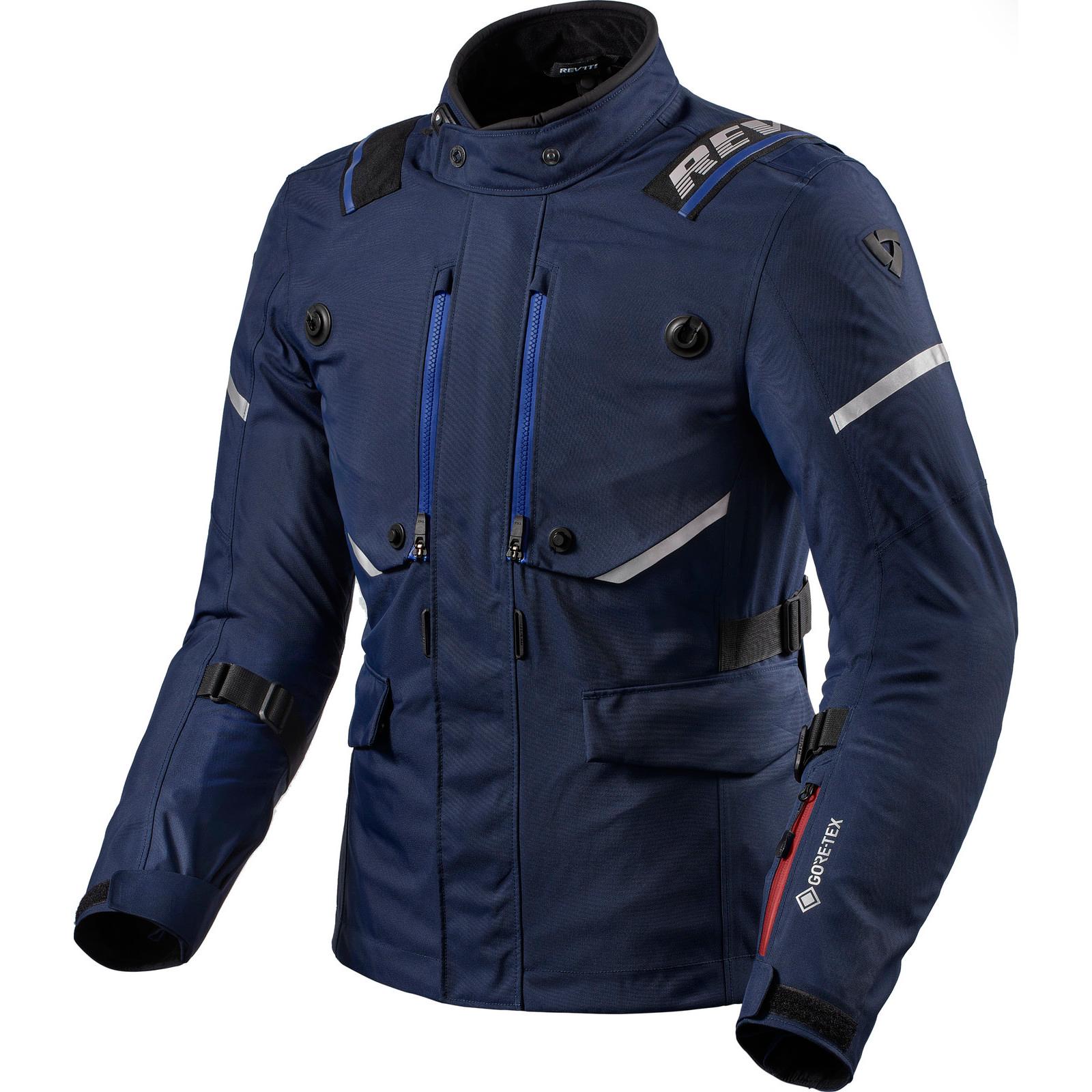 FJT304 - 0390-3XL - Rev It Vertical GTX Motorcycle Jacket 3XL Dark Blue