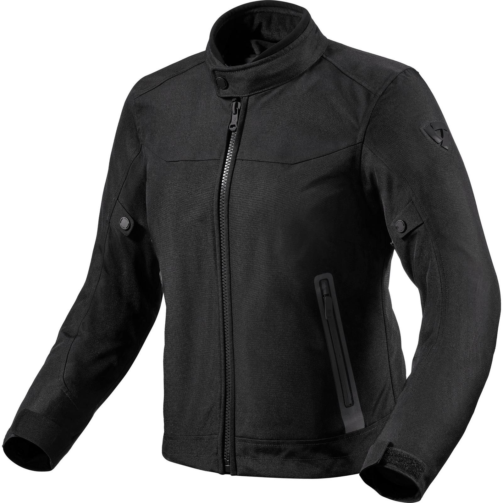 FJT299 - 0010-XS - Rev It Shade H2O Ladies Motorcycle Jacket XS Black