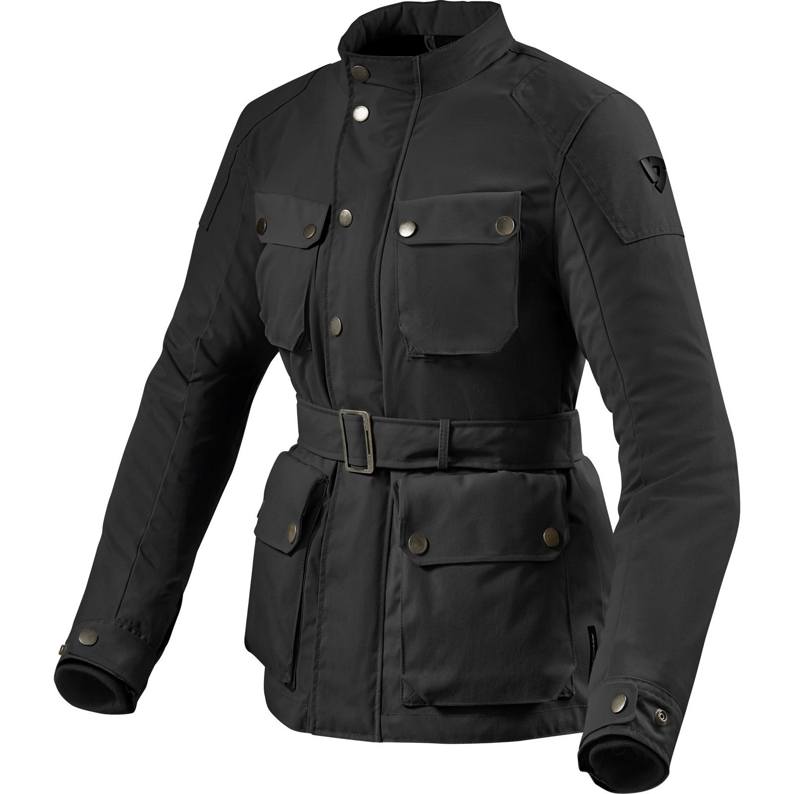 FJT286 - 0010-S - Rev It Livingstone Ladies Motorcycle Jacket S Black