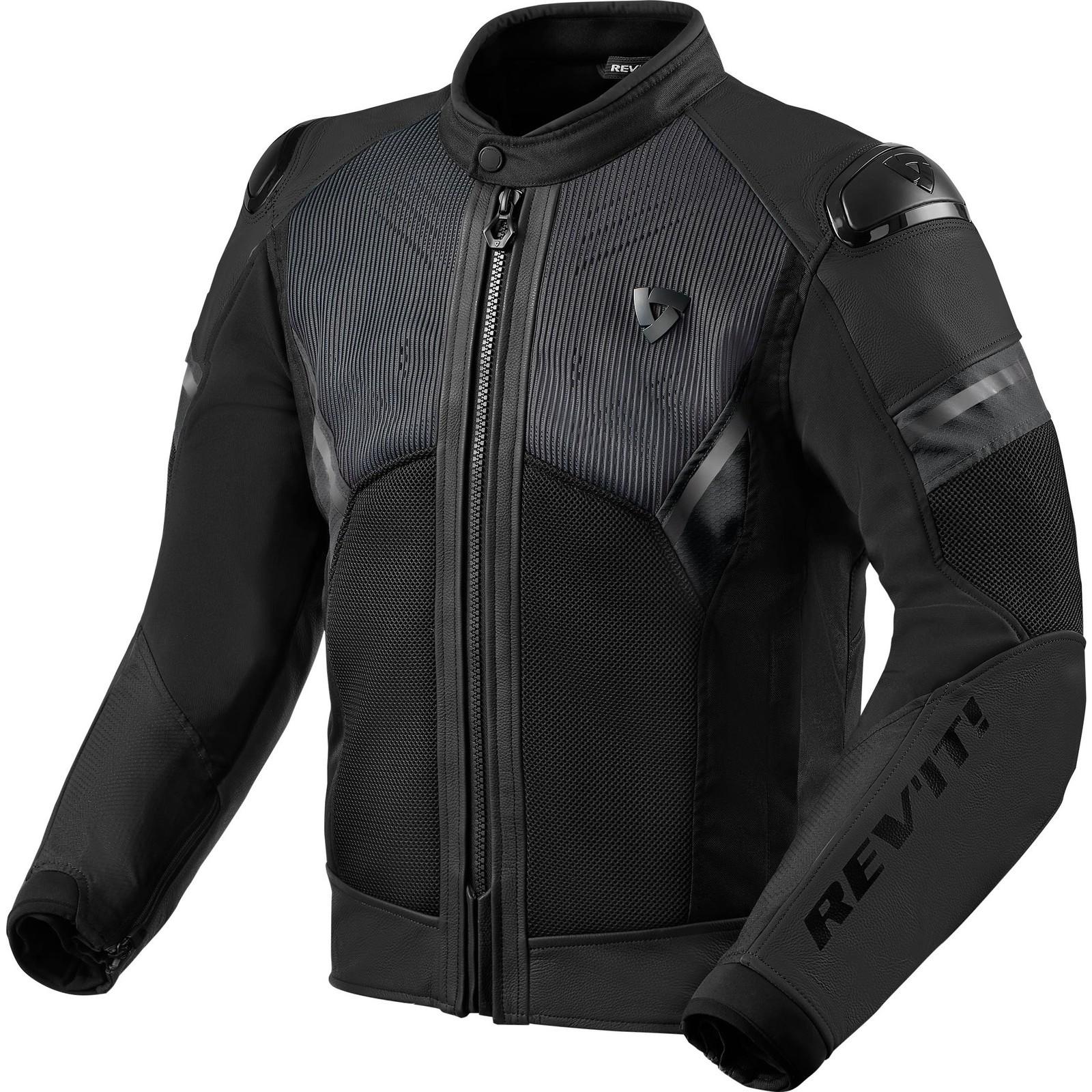 FJT329 - 1050-L - Rev It Mantis 2 H2O Motorcycle Jacket L Black Anthracite
