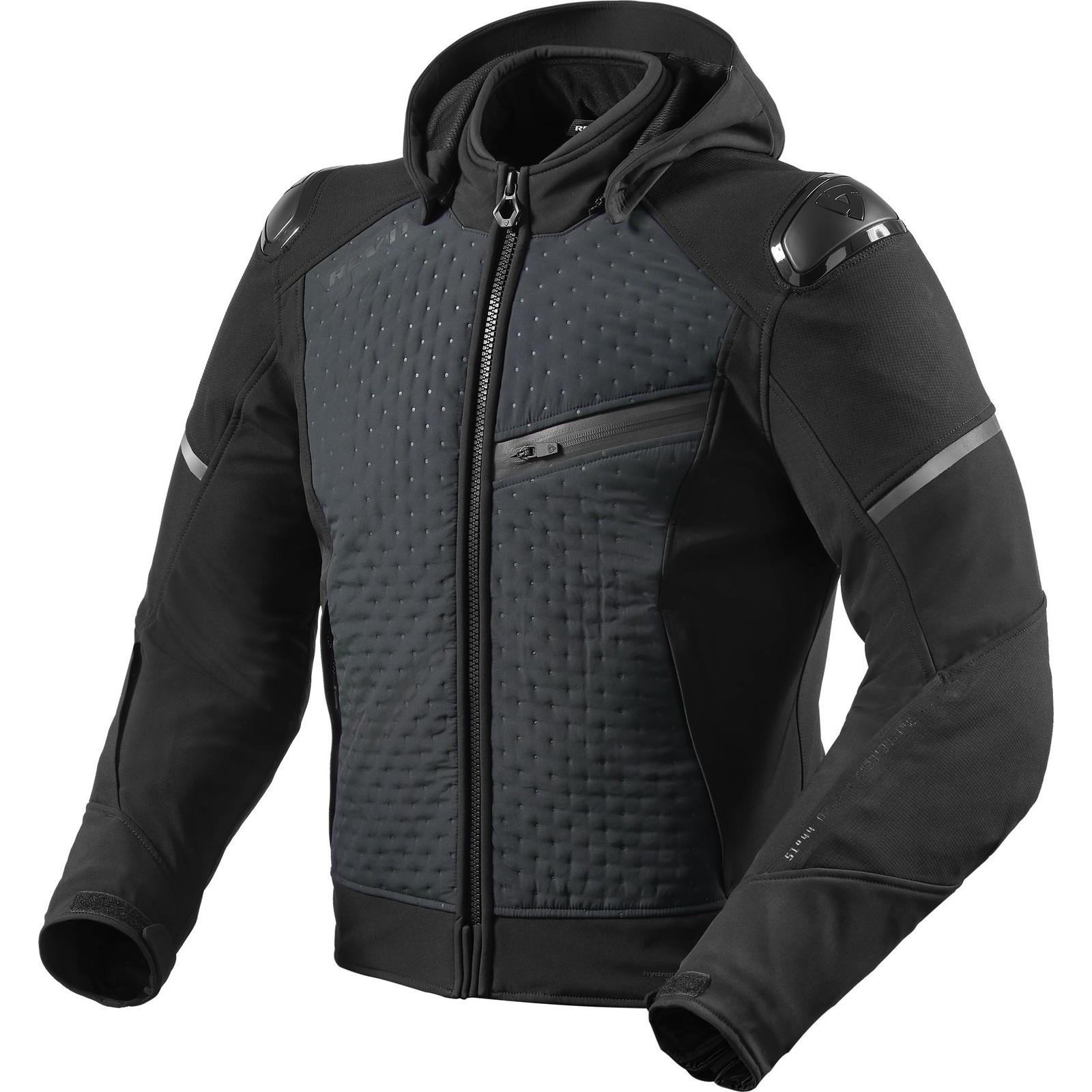 FJT315 - 0010-3XL - Rev It Iridium H2O Motorcycle Jacket 3XL Black