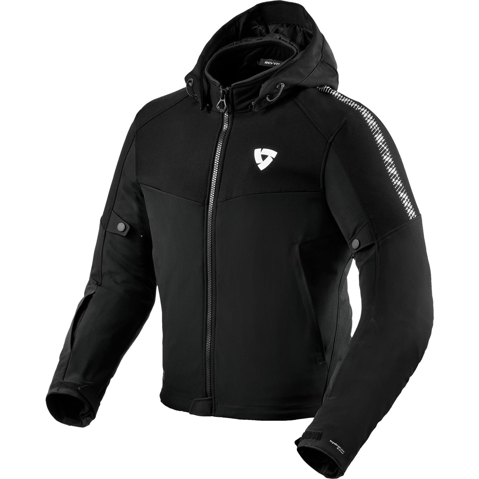 FJT316 - 1600-L - Rev It Proxy H2O Motorcycle Jacket L Black White