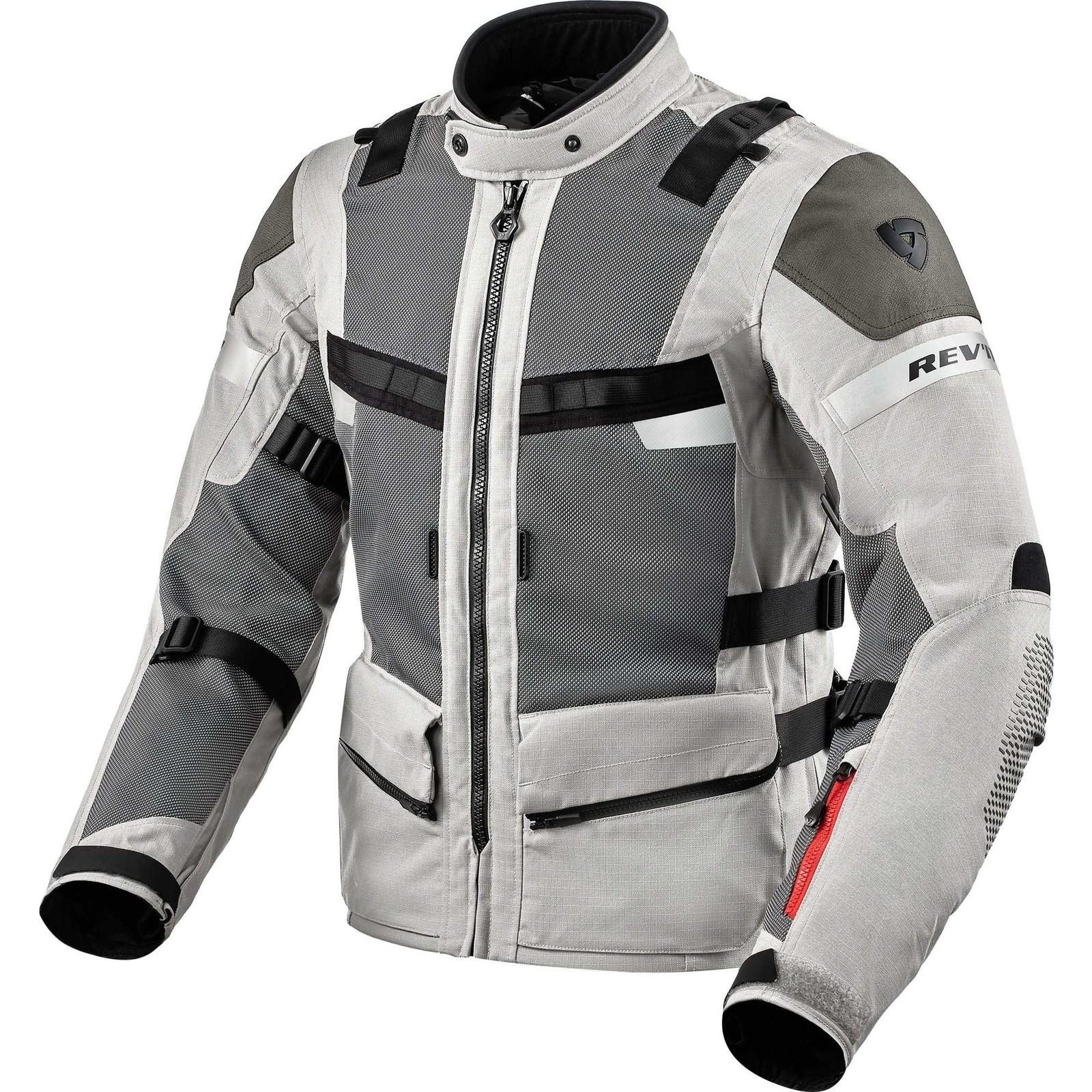 FJT327 - 0170-XXL - Rev It Cayenne 2 Motorcycle Jacket XXL Silver