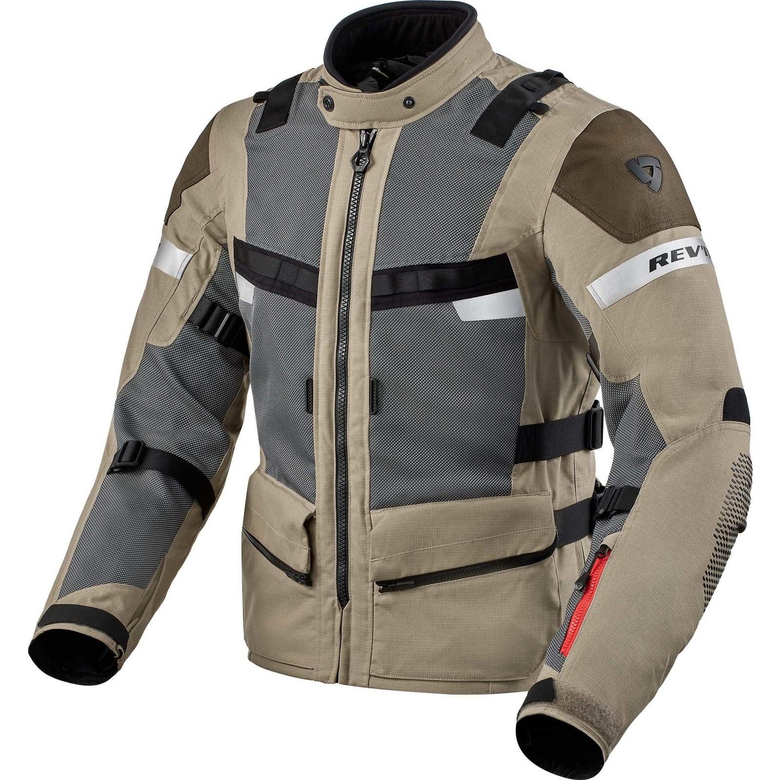 FJT327 - 0760-L - Rev It Cayenne 2 Motorcycle Jacket L Sand