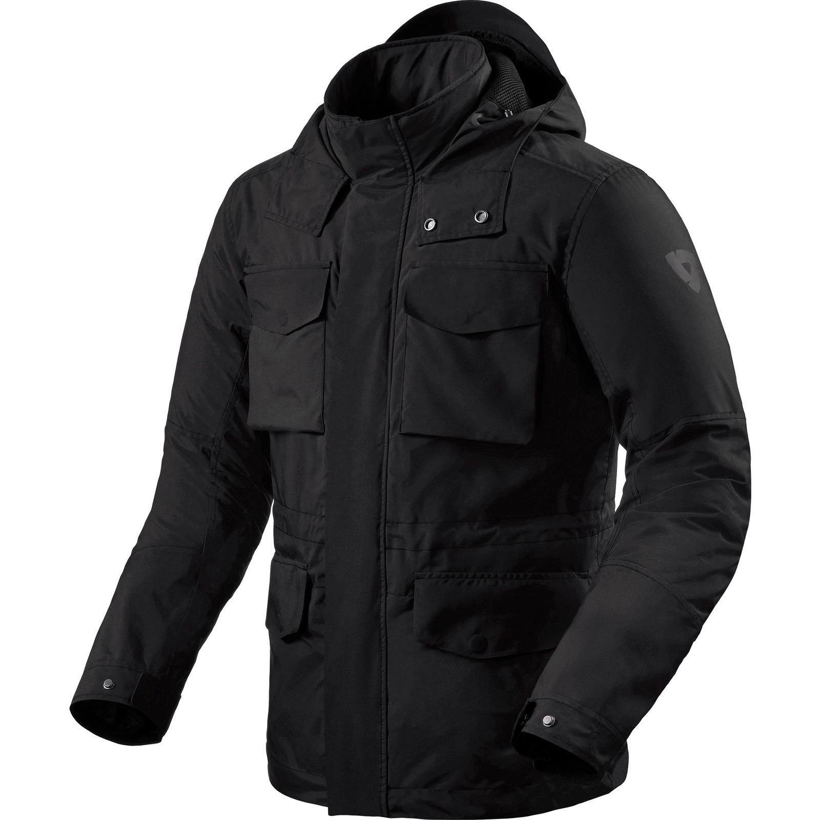 FJT303 - 0010-L - Rev It Triomphe 2 H2O Motorcycle Jacket L Black